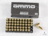 50 rounds Ammo Inc 9mm ammo 115 grain jacketed hollow point self defense ammo