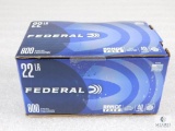 800 rounds Federal .22 LR long rifle Ammo .40 grain 1200 FPS