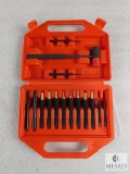 New 15 piece Brass and Steel Gunsmith Punch and Hammer Set