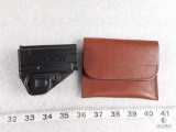 Sig P238 holster and Leather Cartridge Case