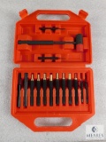 New 15 piece Brass and Steel Gunsmith Punch and Hammer Set