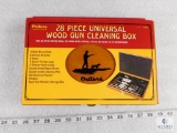 New 28 piece Universal Gun Cleaning Kit in Wooden Case