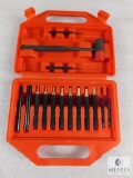 New 15 piece Brass and Steel Gunsmith Punch and Hammer Set