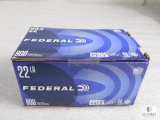 800 rounds Federal .22 LR long rifle Ammo 40 grain 1200 FPS