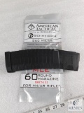 New 60 round AR 15 5.56 /.223 extra capacity rifle magazine Made in Germany - Hard to Find