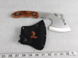New Stainless Survival Hatchet with sheath