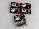 100 rounds Wolf .223 ammo 55 grain FMJ