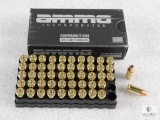 50 rounds Ammo Inc 9mm ammo 115 grain jacketed hollow point self defense ammo