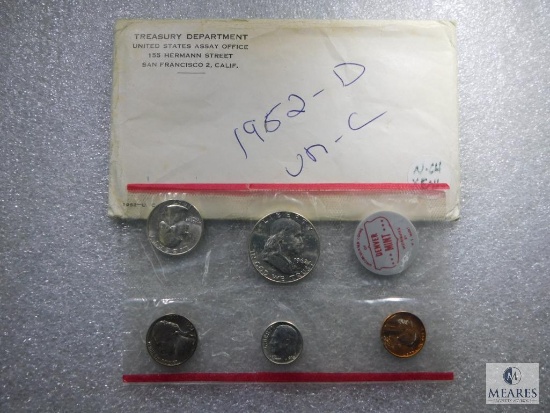 1962-D UNC Coin Set