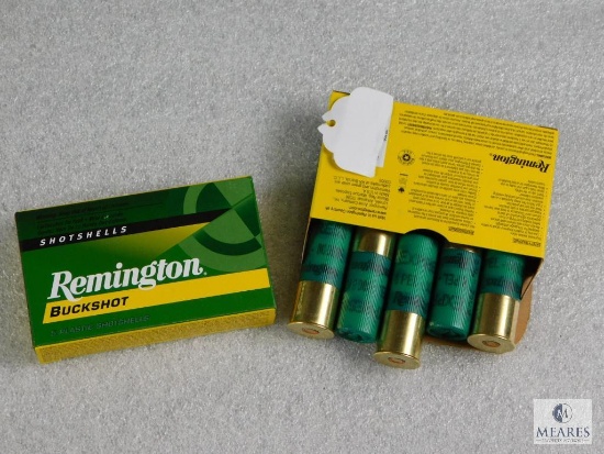 10 Rounds Remington .12 Gauge Buckshot 2 3/4" 000 Buck 8 Pellet 1325FPS