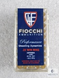 50 Rounds Fiocchi .22 Magnum Ammunition 40 Grain JSP