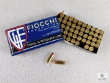 50 Rounds Fiocchi 9mm Luger 147 Grain JHP Ammo