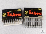 40 Rounds Tulammo .223 REM 62 Grain FMJ Steel Case Ammo