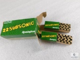 500 Rounds 22 Subsonic .22 LR Hollow Point Ammo