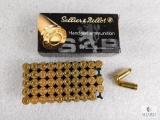 50 Rounds Sellier & Bellot 9mm Luger 115 Grain FMJ Ammo