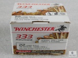 333 Rounds Winchester .22 LR 36 Grain Hollow Point Copper Plated Ammo