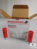 25 Rounds Winchester Super-Target 12 Gauge 2-3/4