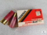 5 Rounds Federal 12 Gauge Super Slug Hollow Point 2-3/4