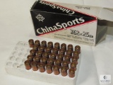 36 Rounds Norinco China Sport 7.62x25mm Steel Case 85 Grain FMJ Ammo