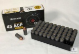 50 Rounds Monarch .45 ACP Steel Case Ammo 230 Grain FMJ