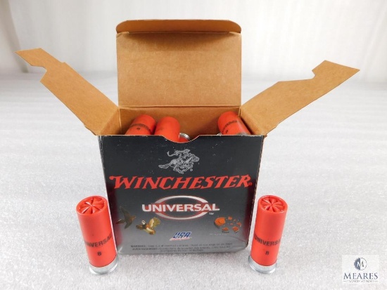 25 Rounds Winchester 12 Gauge 8 Shot 1-1/8 oz 2-3/4" Shotshells