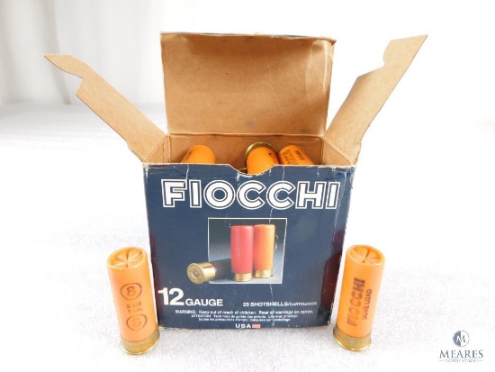 25 Rounds Fiocchi 12 Gauge 2-3/4" 1290 FPS 8 Shot Shotshells