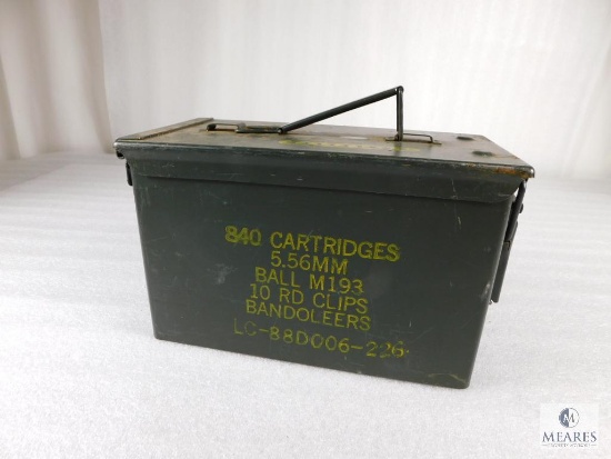 Metal Ammo Storage Can