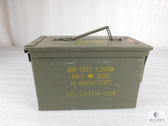 Metal Ammo Storage Can