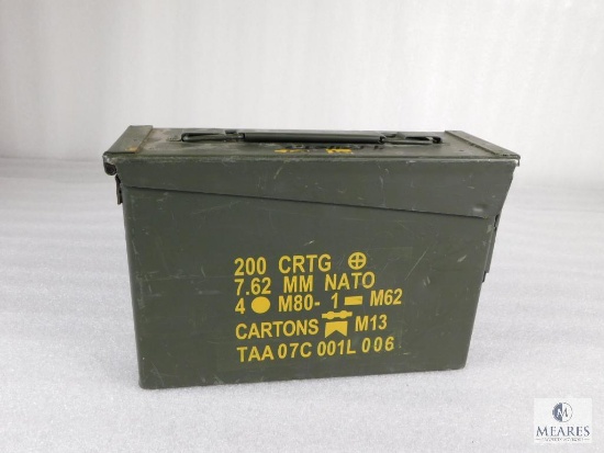 Metal Ammo Storage Can