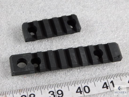Lot of 2 Picatinny Rails