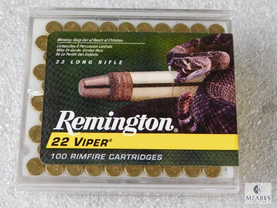 100 Rounds Remington Viper .22LR Truncated Cone Hyper Velocity Ammo