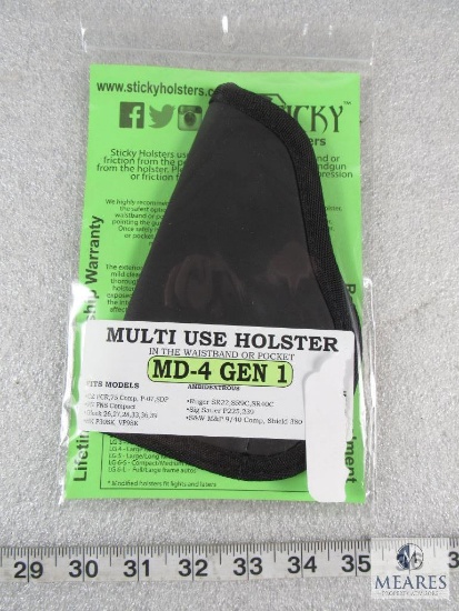 New Sticky Holster Multi-Use Holster in the Waistband or Pocket MD-4 Gen 1