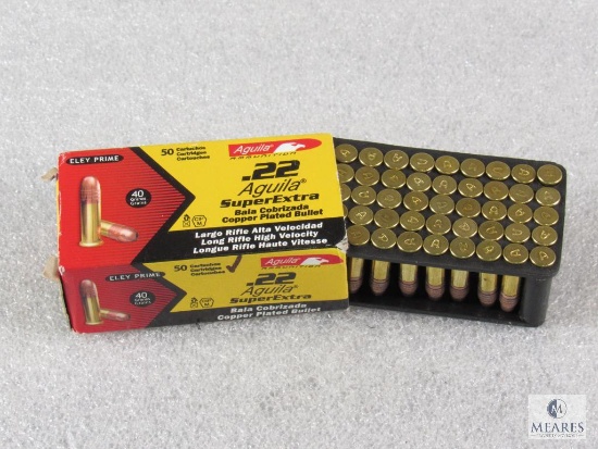 50 Rounds Aguila .22LR 40 Grain Ammo