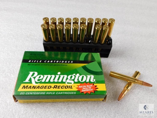 20 Rounds Remington .30-06 SPRG 125 Grain PSP Core-Lokt Ammo