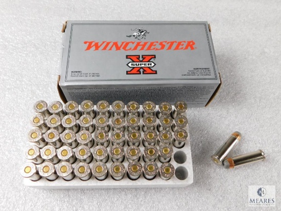 50 Rounds Winchester .38 SPL +P 125 Grain Jacketed HP Ammo