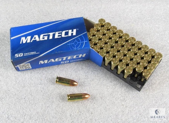 50 Rounds Magtech 9mm Luger 115 Grain Ammo