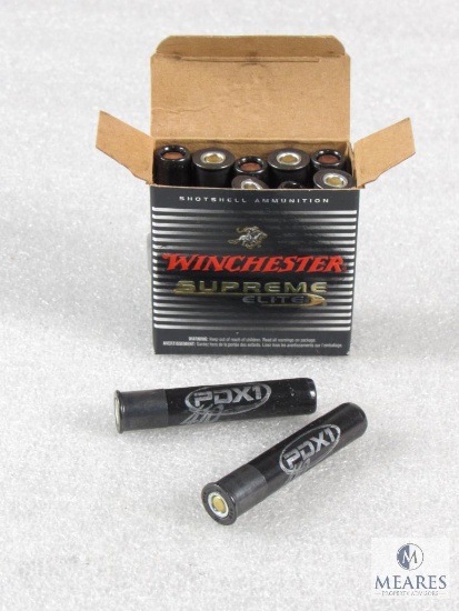 10 Rounds Winchester PDX1 .410 Gauge 2-1/2" 3 Plated Cylinder Projectiles