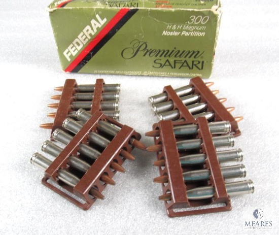 20 Rounds Federal .300 H&H Magnum Safari 180 Grain Ammo