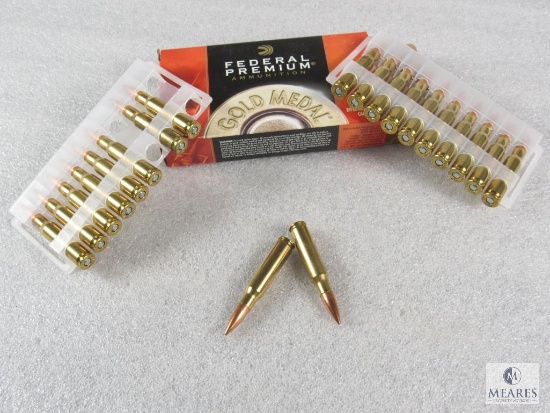 20 Rounds Federal .308 WIN 168 Grain Sierra Matchking BTHP Ammo