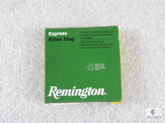 5 Rounds Remington Rifled Slug .410 Gauge 2-1/2" Shells 1/5 oz Slug