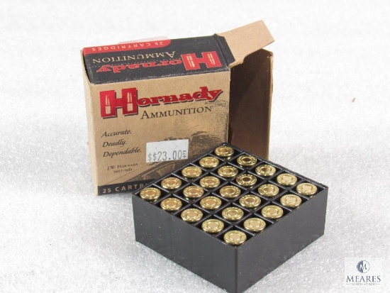 20 Rounds Hornady .32 Auto 60 Grain XTP Ammo