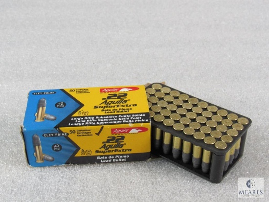 50 Rounds Aguila .22LR SuperExtra 40 Grain