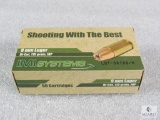 50 Rounds IMI Systems 9mm Luger Di-Cut 115 Grain JHP Ammo