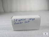 50 Rounds .38 Special 158 Grain Gold Dot JHP Ammo - possible reloads