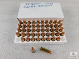 50 Rounds .38 Special 158 Grain Gold Dot Hollow Point Ammo - possible reloads