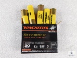 5 Rounds Winchester Defender 20 Gauge 2-3/4