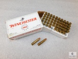50 Rounds Winchester .30 Carbine 110 Grain FMJ Ammo