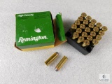 25 Rounds Remington .44 REM Mag SJHP Ammo