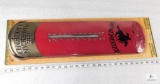 New Large Winchester Nostalgic Tin Indoor/Outdoor Thermometer Shotgun Shell