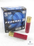 25 Rounds Federal Top Gun 28 Gauge 8 Shot 2-3/4